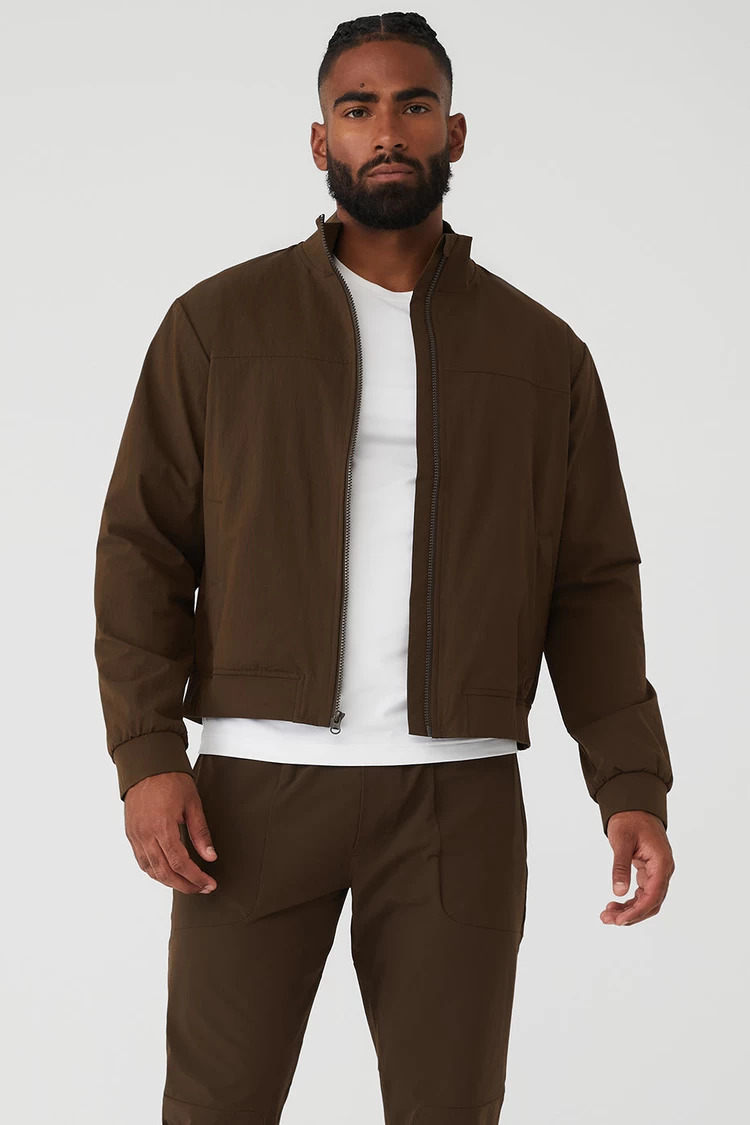 Aloyoga Co-Op Bomber - Espresso
