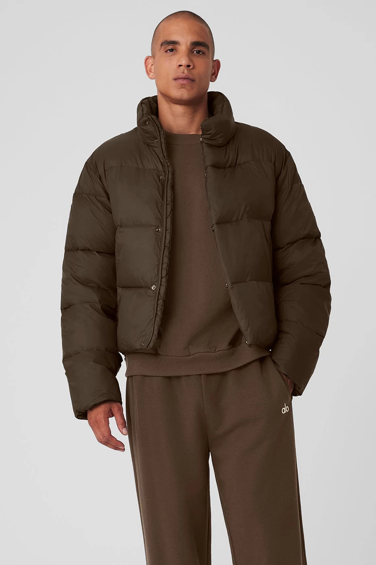 Aloyoga Platinum Puffer - Espresso
