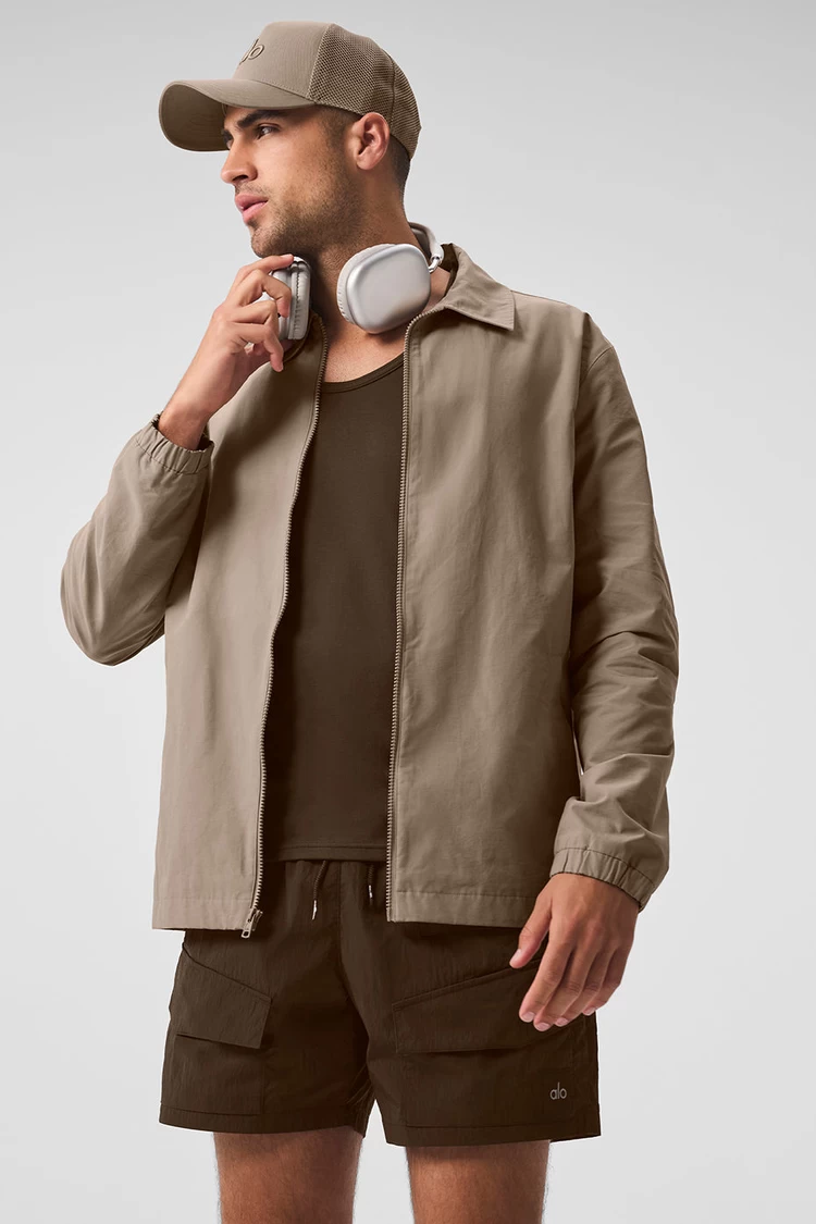 Aloyoga Torrent Overshirt - Gravel
