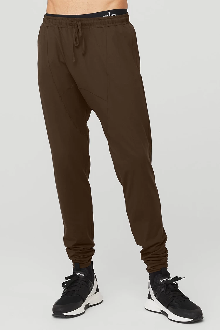 Aloyoga Conquer Revitalize Pant - Espresso