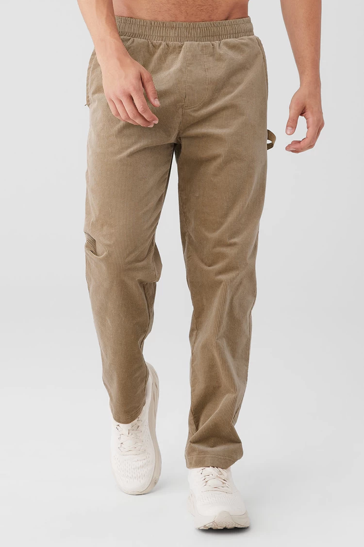 Aloyoga Corduroy District Sweatpant - Gravel