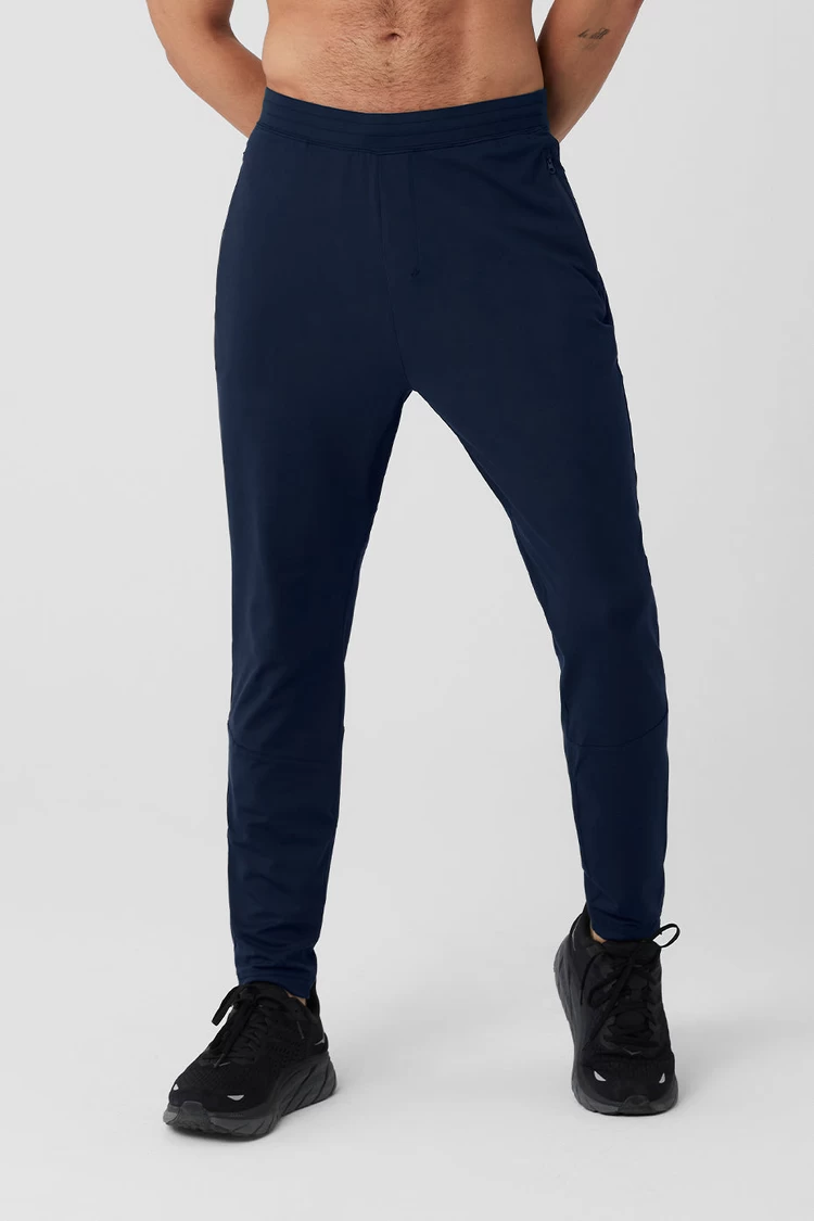 Aloyoga Conquer React Performance Pant - Navy