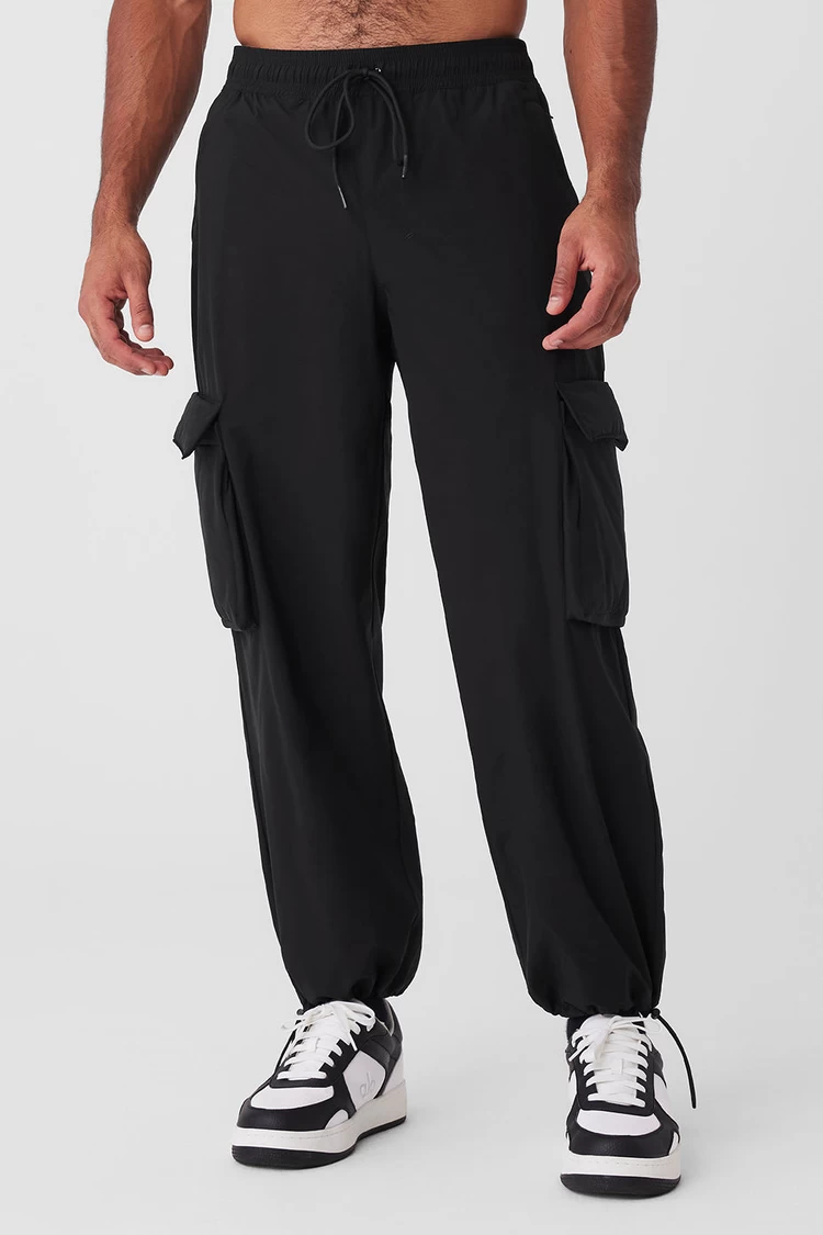 Aloyoga Voyage Utility Cargo Pant - Black