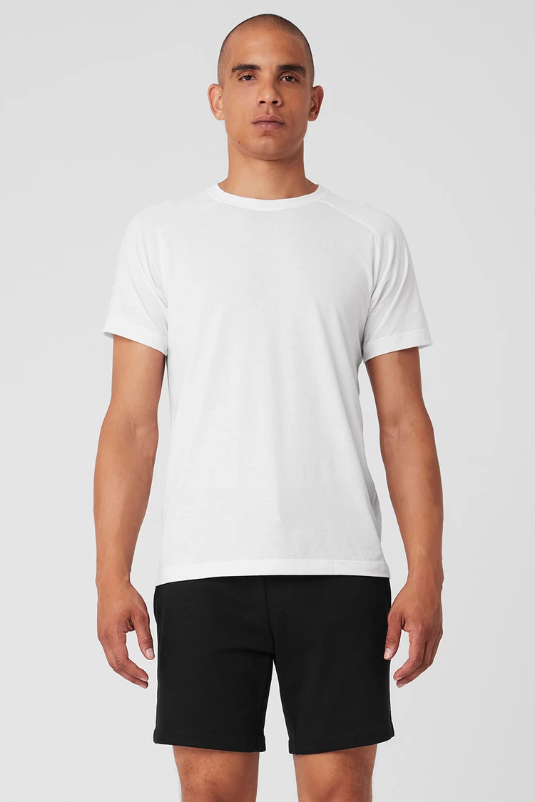 Aloyoga The Triumph Crew Neck Tee - White