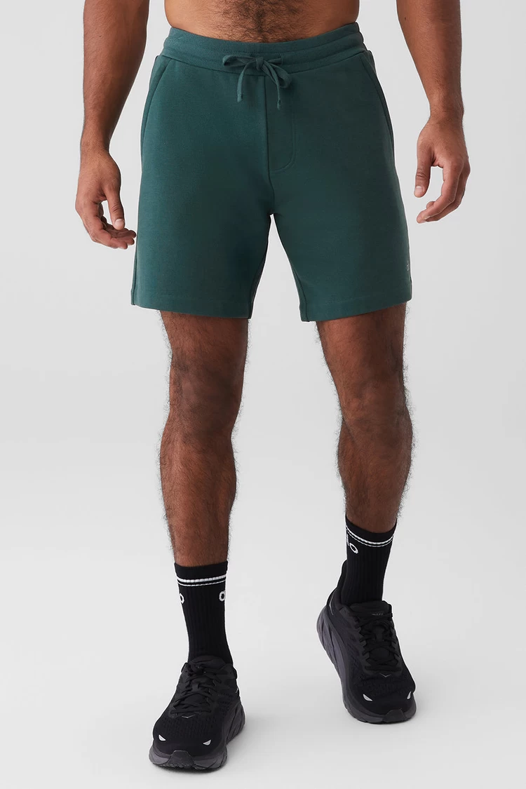 Aloyoga Chill Short - Půlnoční Zelená