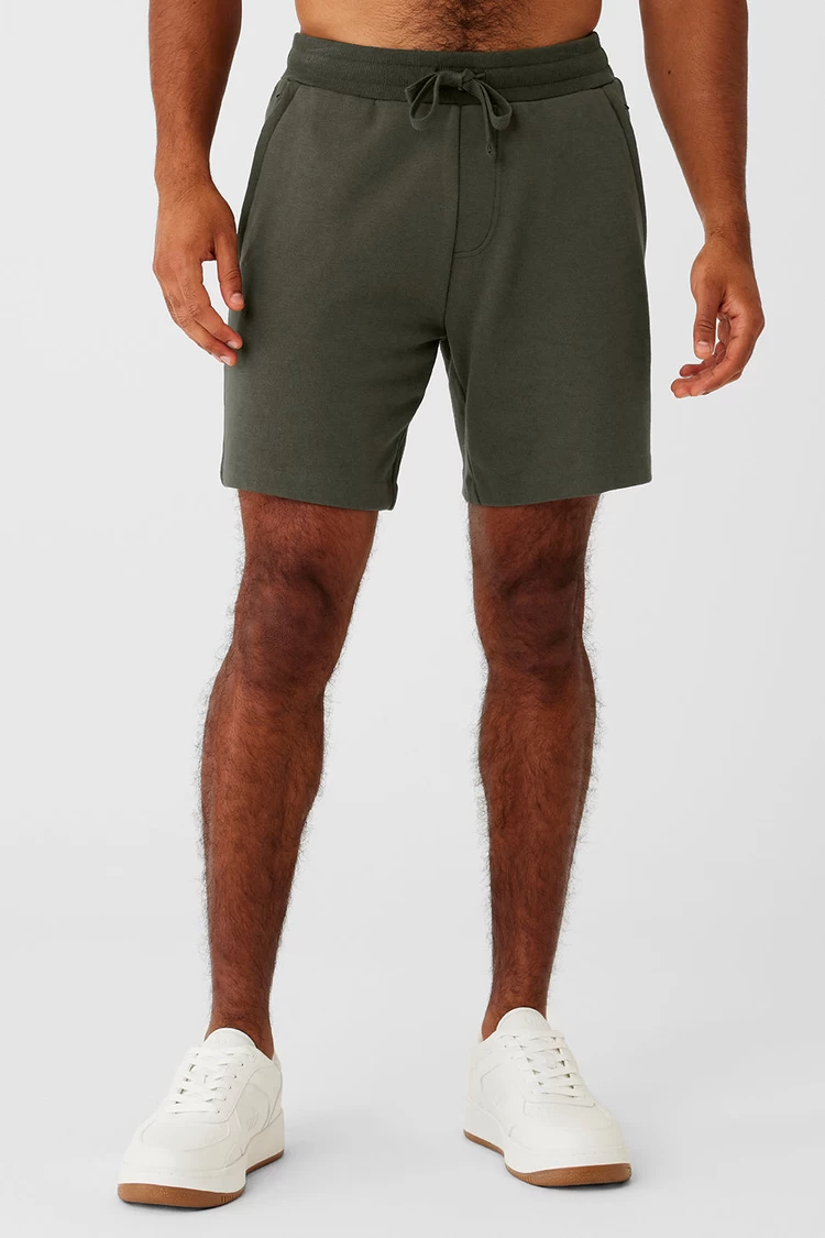 Aloyoga Chill Short - Stealth Green