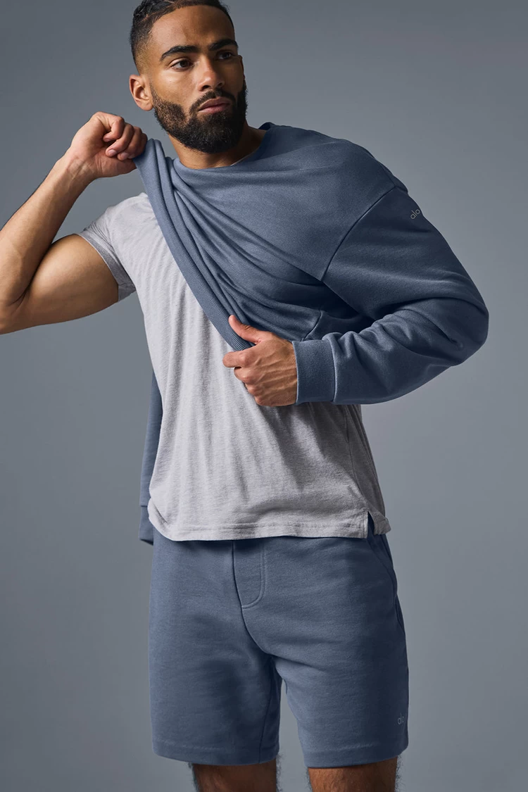 Aloyoga Chill Short - Bluestone