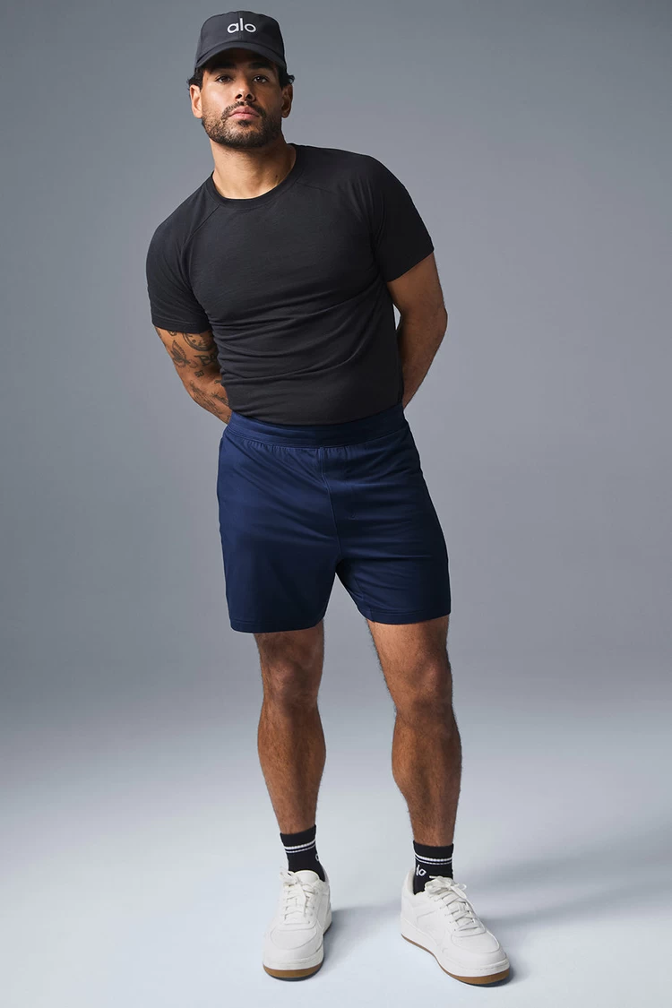 Aloyoga 7" Conquer React Performance Short - Navy