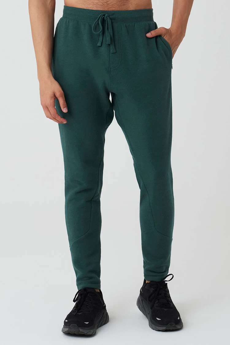 Aloyoga The Triumph Sweatpant - Midnight Green