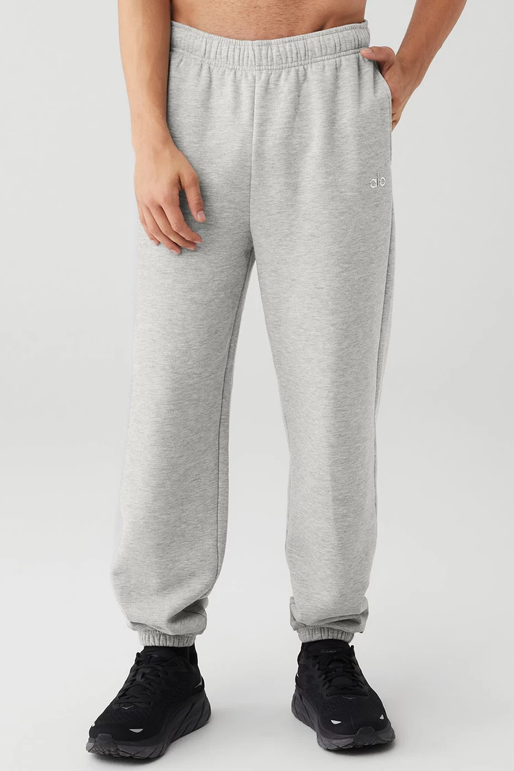 Aloyoga Accolade Sweatpant - Athletic Heather Grey