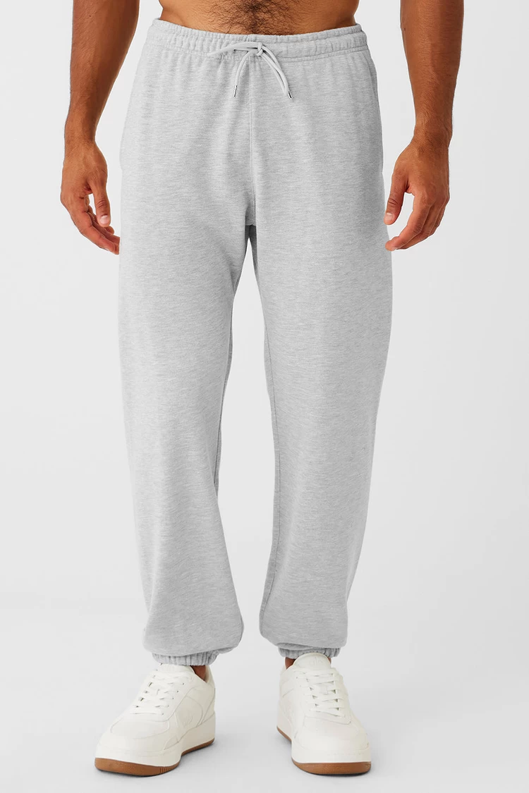 Aloyoga Chill Sweatpant - Athletic Heather Grey