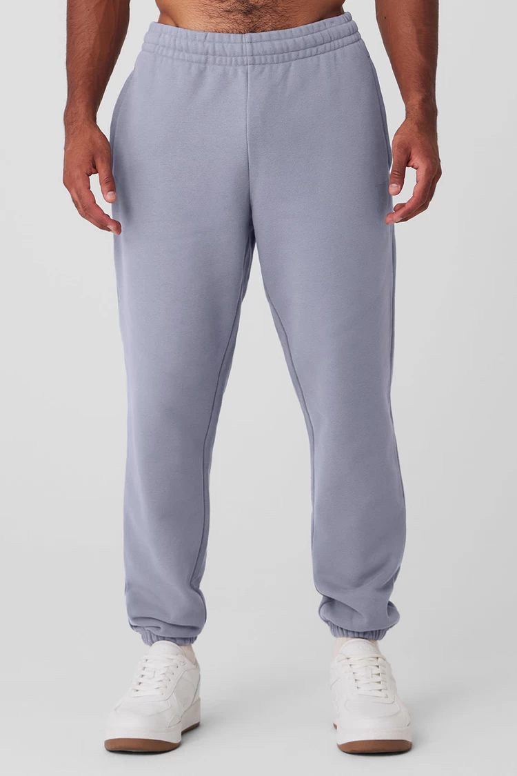 Aloyoga Cuffed Renown Heavy Weight Sweatpant - Fog