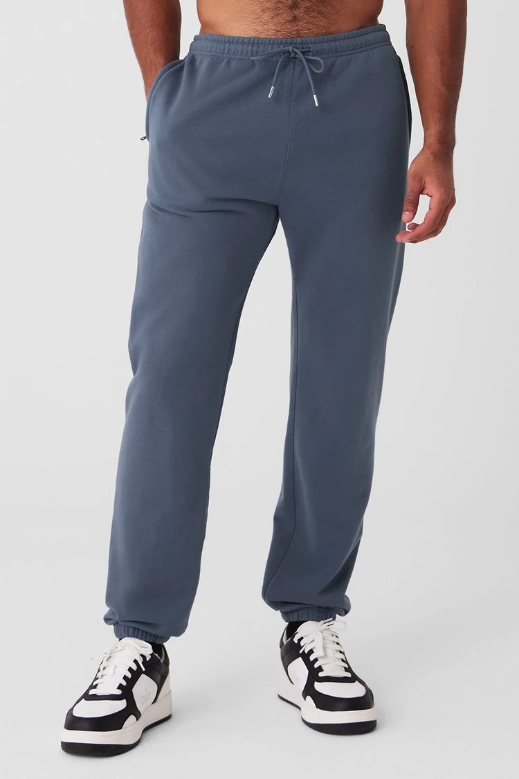 Aloyoga Chill Sweatpant - Bluestone