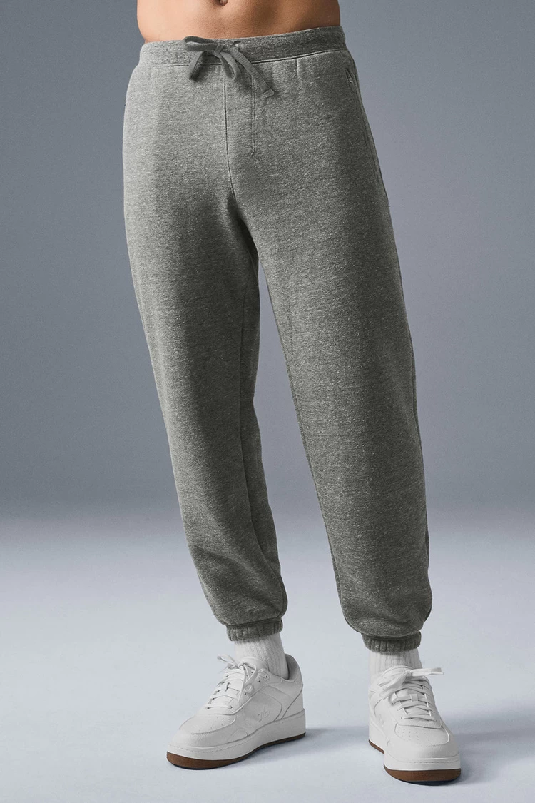 Aloyoga Triumph Restore Sweatpant - Grey Triblend