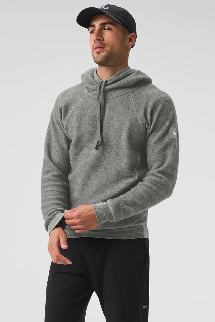 Aloyoga Triumph Hoodie - Grey Triblend