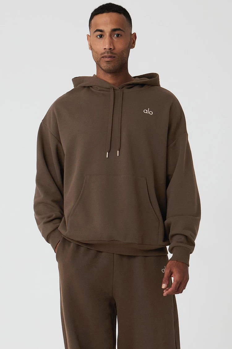 Aloyoga Accolade Hoodie - Espresso