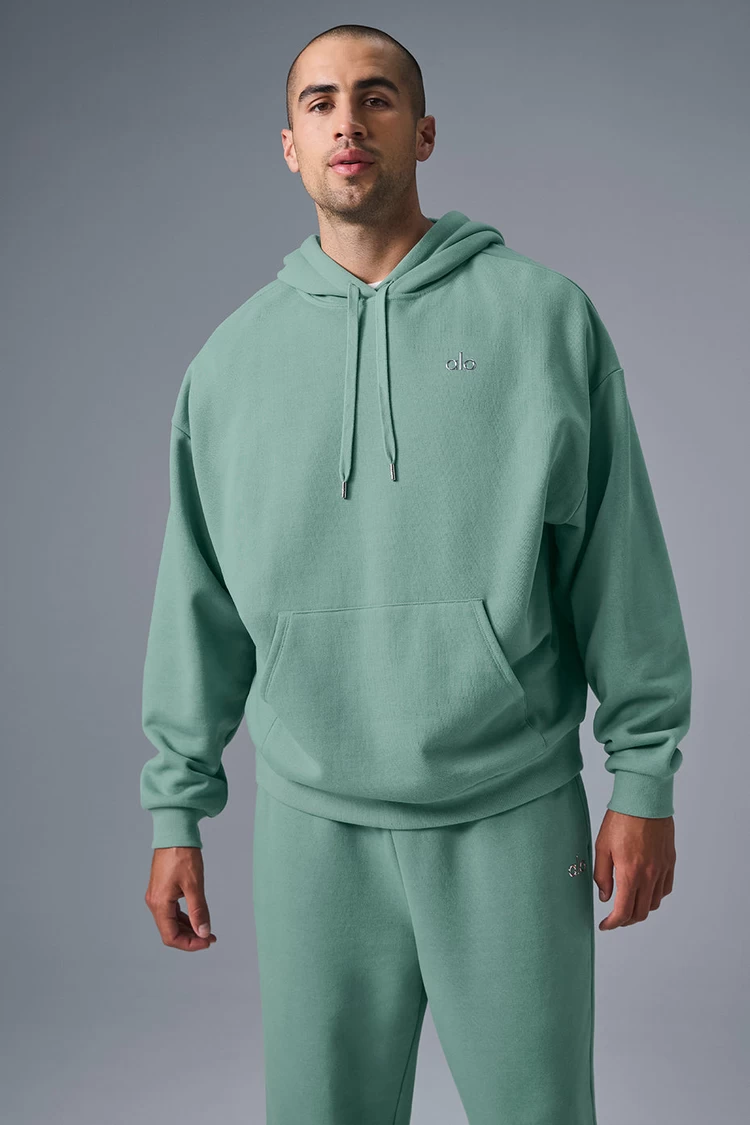 Aloyoga Accolade Hoodie - Botanical Green