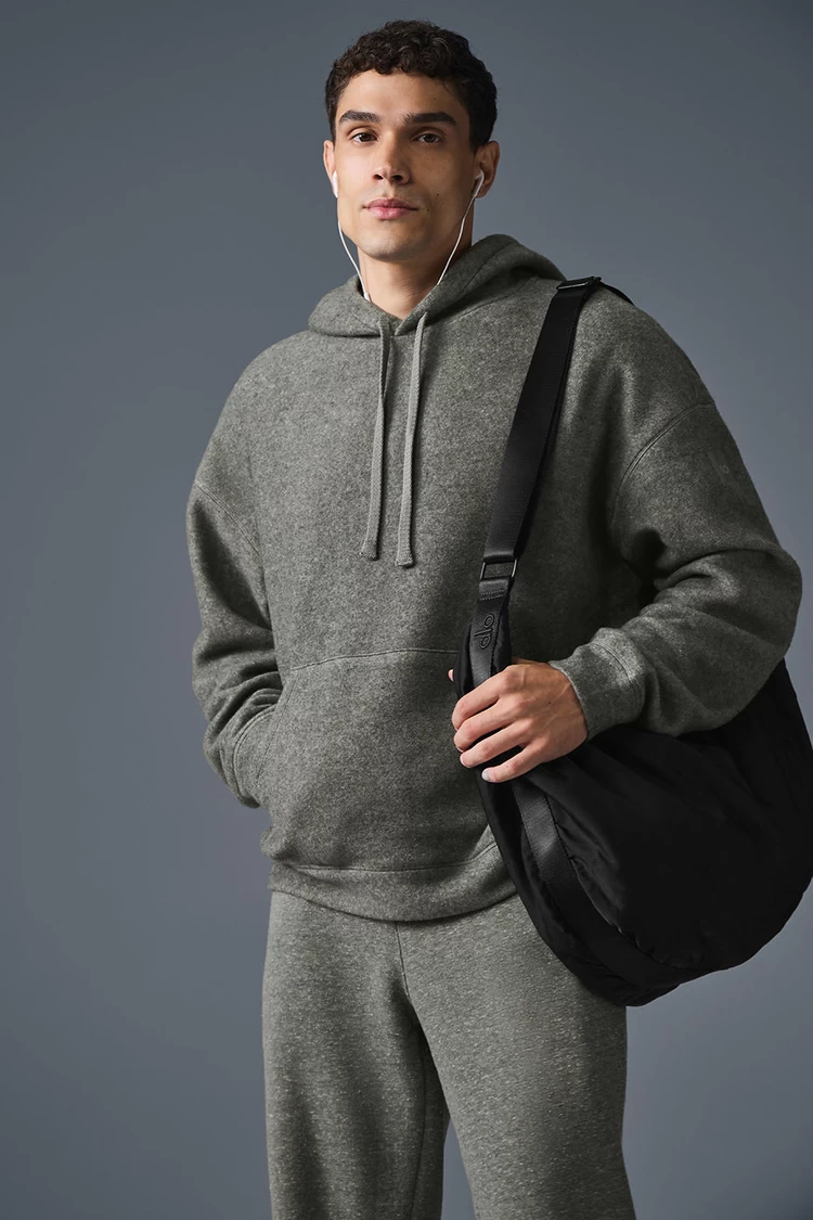 Aloyoga Triumph Restore Hoodie - Grey Triblend