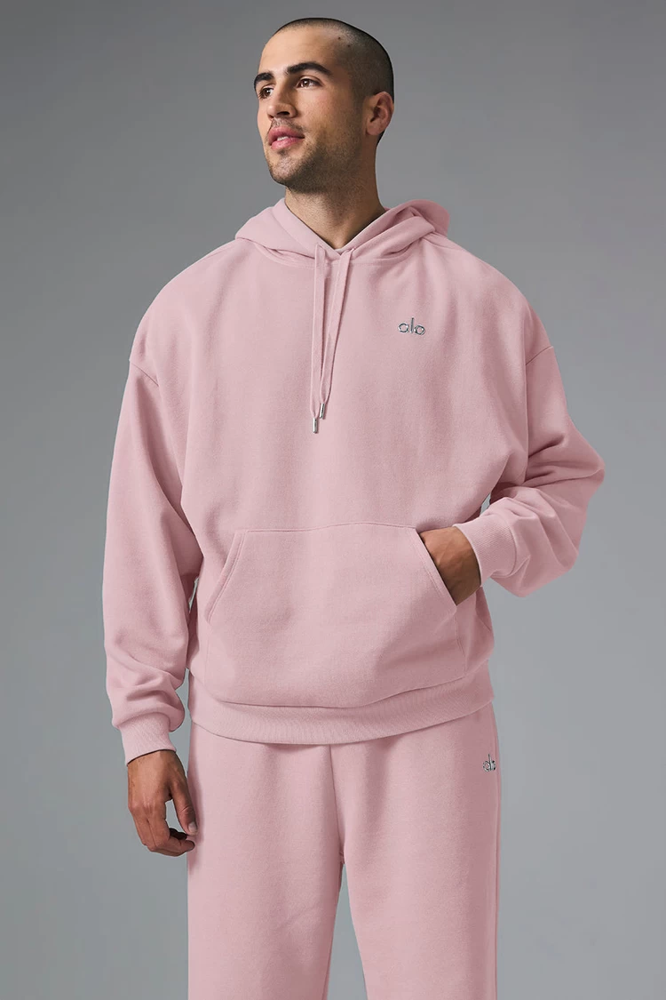 Aloyoga Accolade Hoodie - Ballet Pink