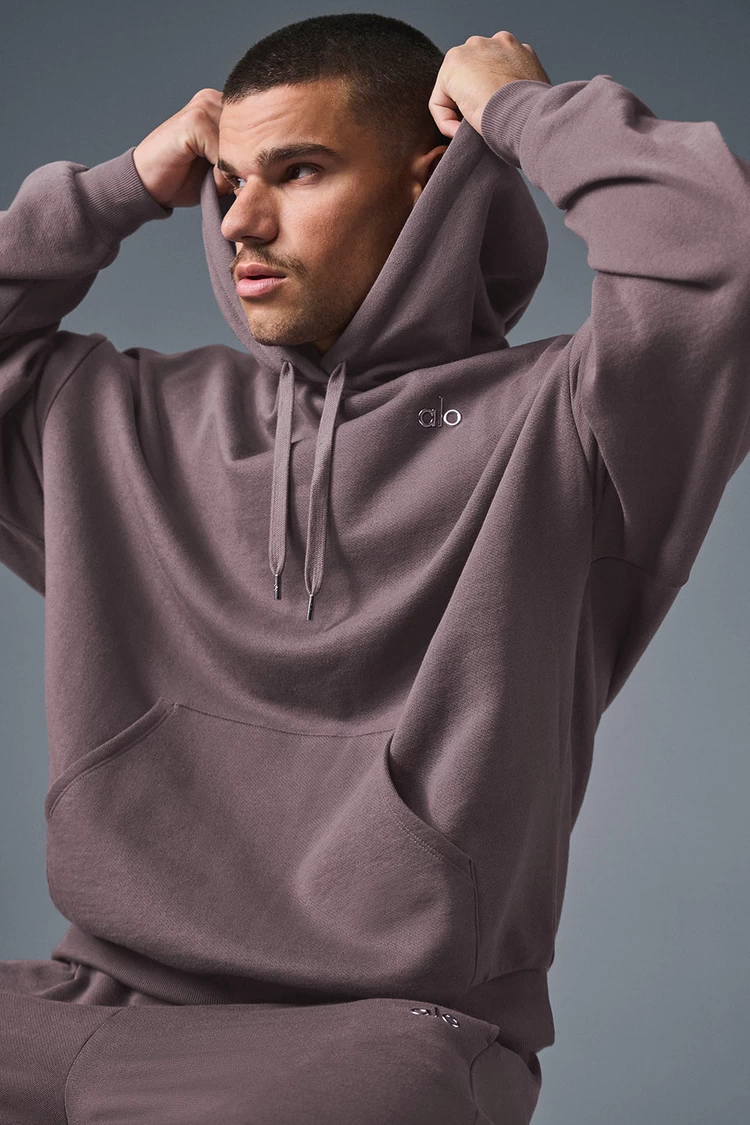 Aloyoga Accolade Hoodie - Raisinette
