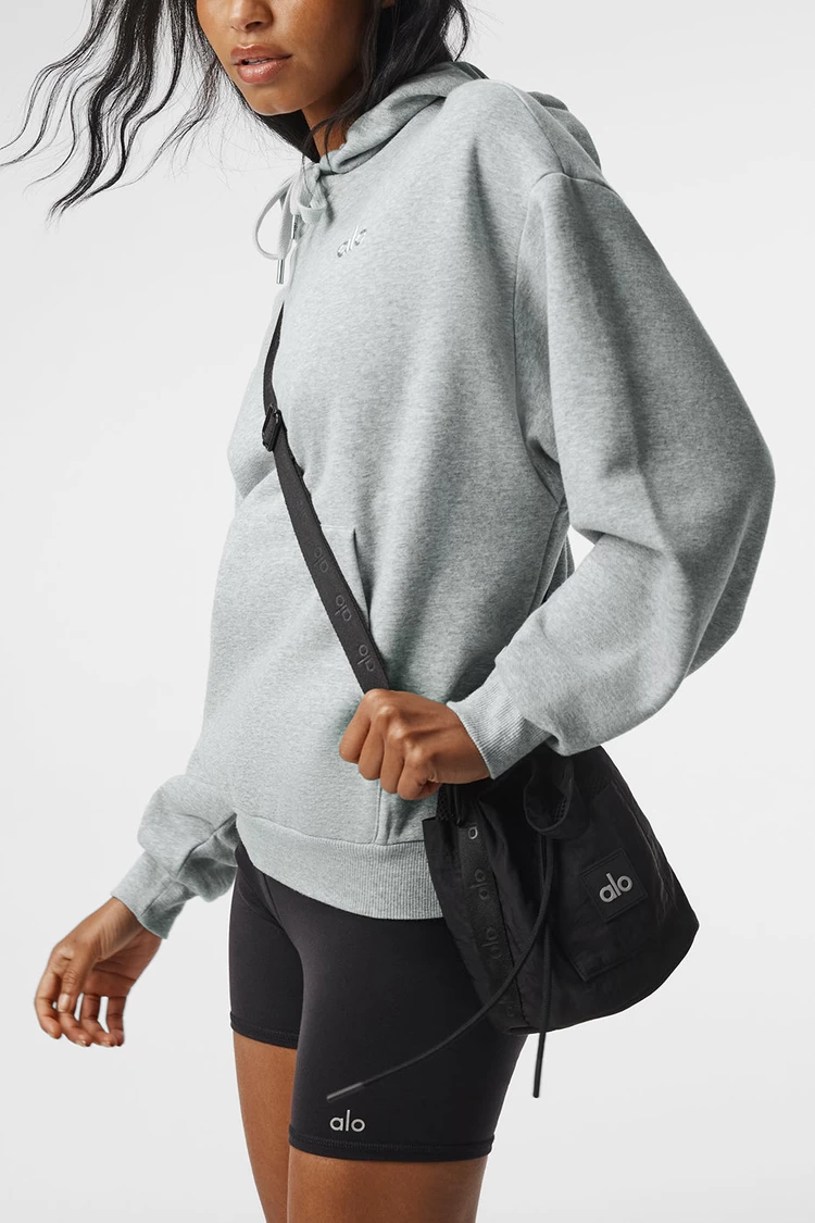 Aloyoga Cross Body Bucket Bag - Black