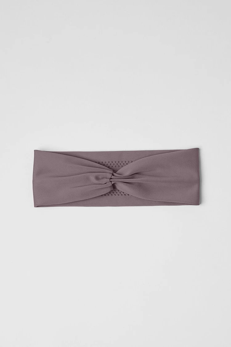 Aloyoga Airlift Headband - Raisinette