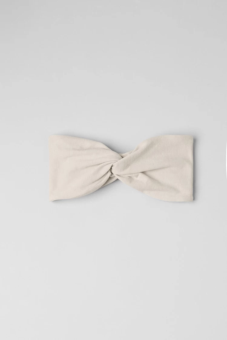 Aloyoga Alosoft Headband - Oatmeal Heather