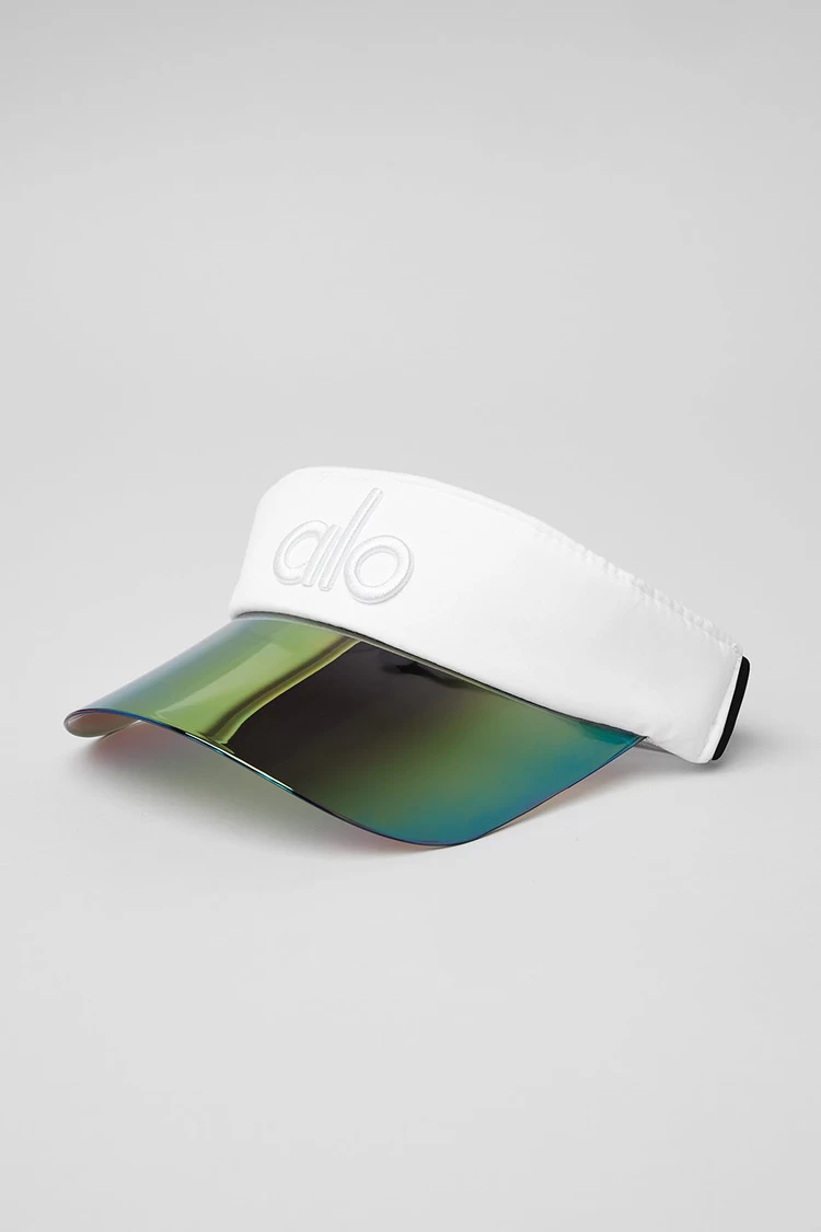 Aloyoga Airlift Solar Visor - White