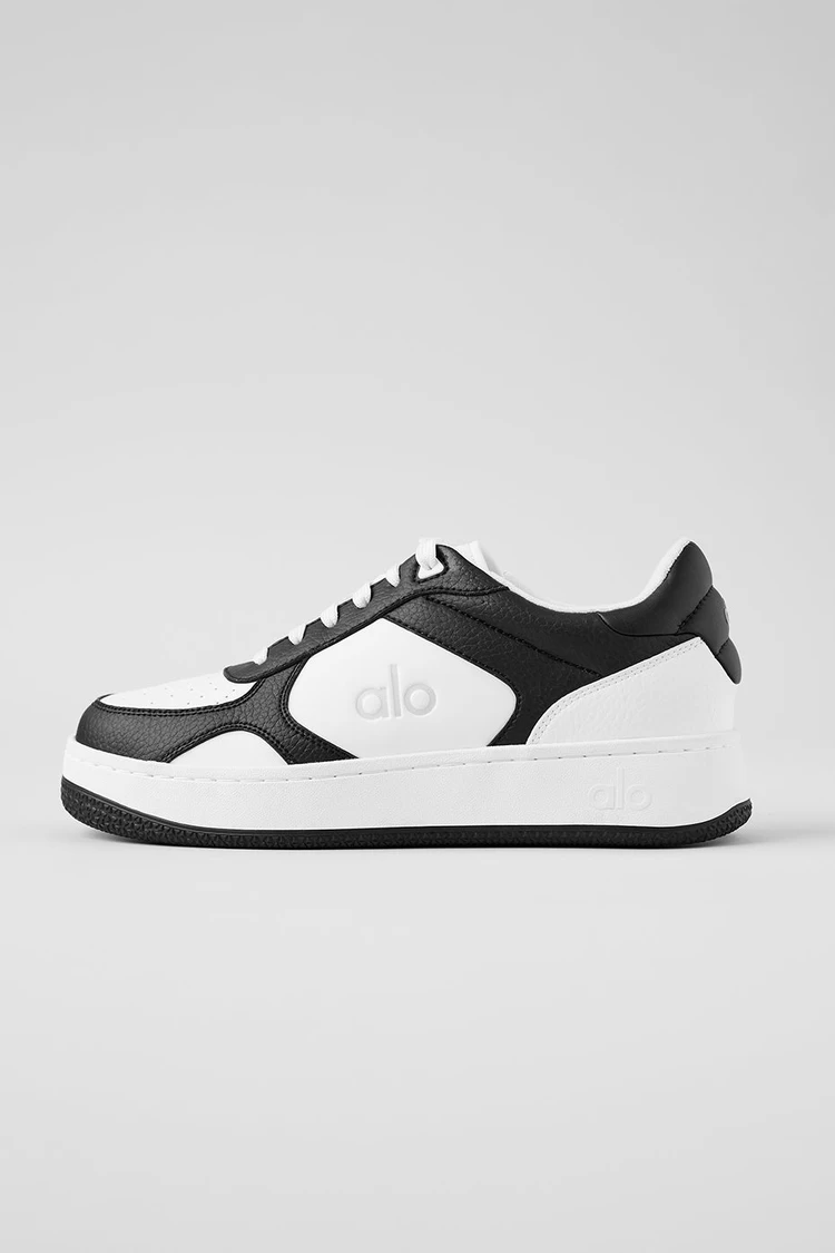 Aloyoga Alo Recovery Mode Sneaker - Black/White