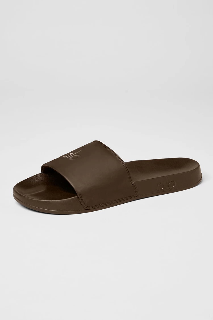 Aloyoga Unisex It Slide - Espresso
