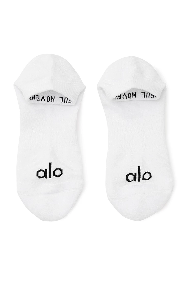 Aloyoga Men's Street Sock - White/Black