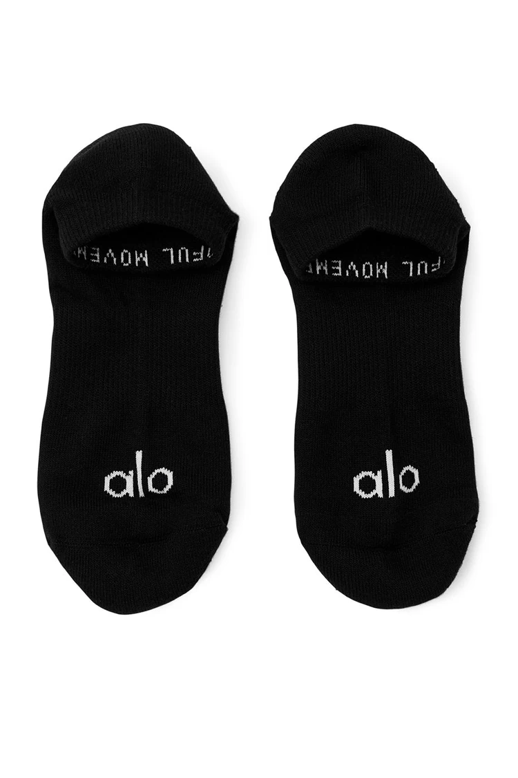 Aloyoga Men's Street Sock - Black/White