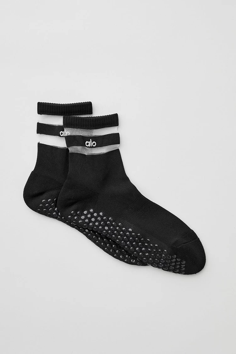 Aloyoga Women's Pulse Grip Sock - Black