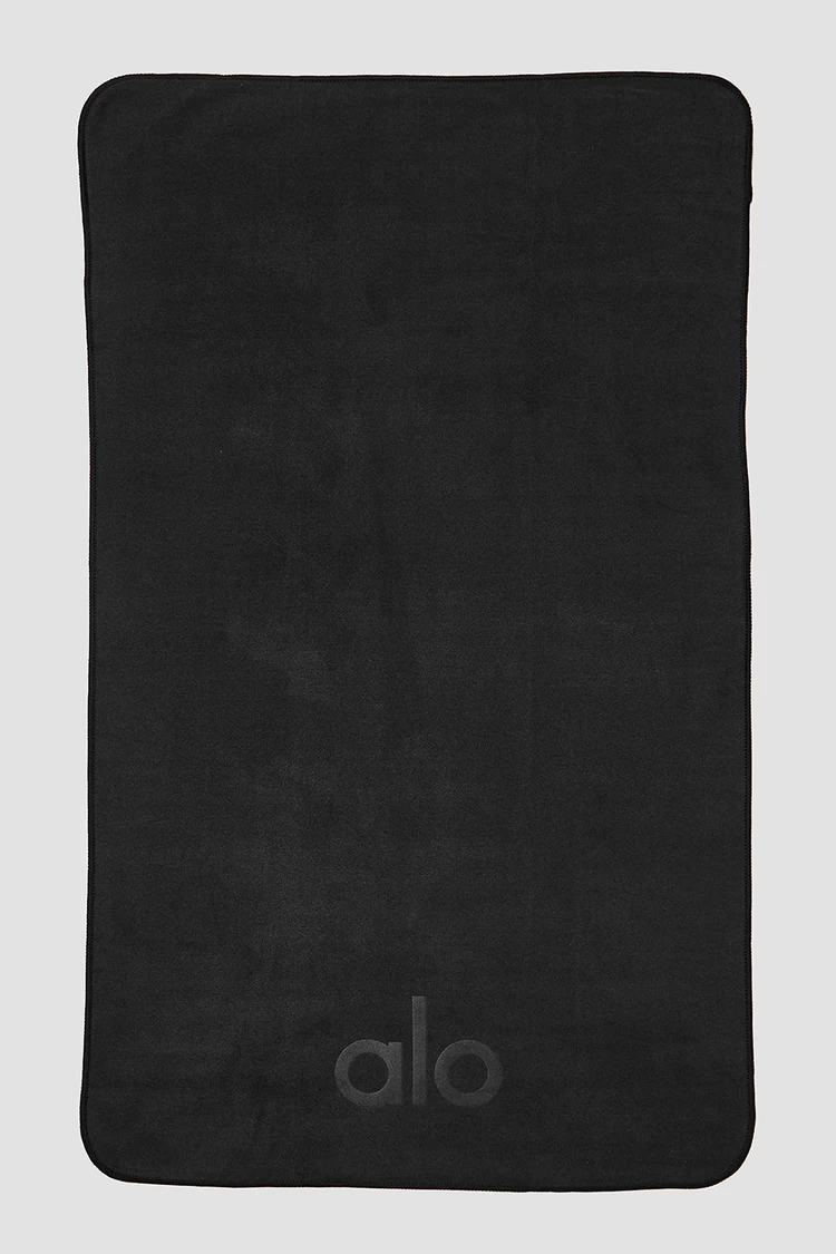 Aloyoga Performance No Sweat Hand Towel - Black