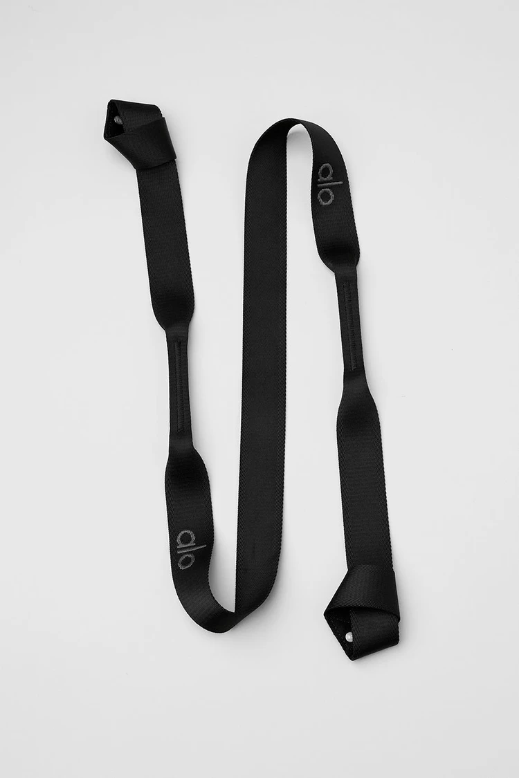 Aloyoga Yoga Strap - Black/Anthracite