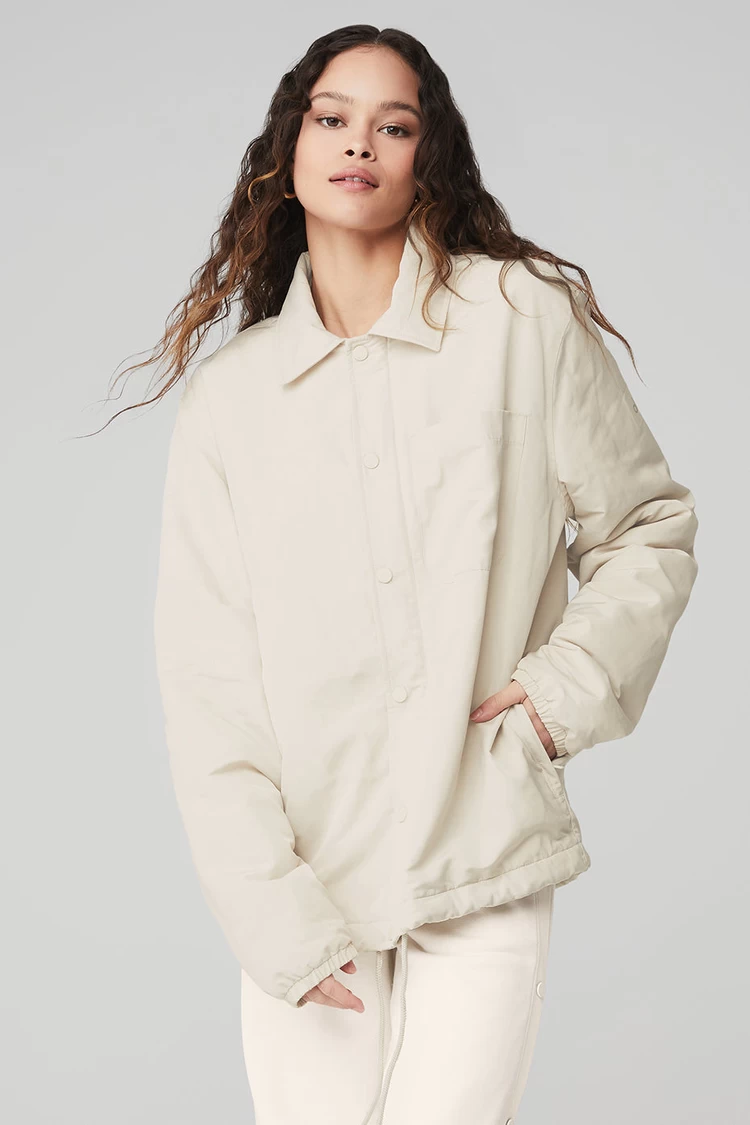 Aloyoga Legend Jacket - Bone