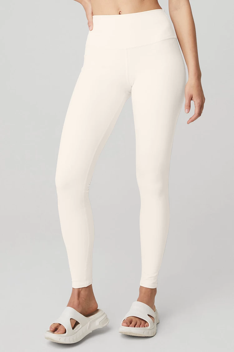 Aloyoga High-Waist Airbrush Legging - Ivory
