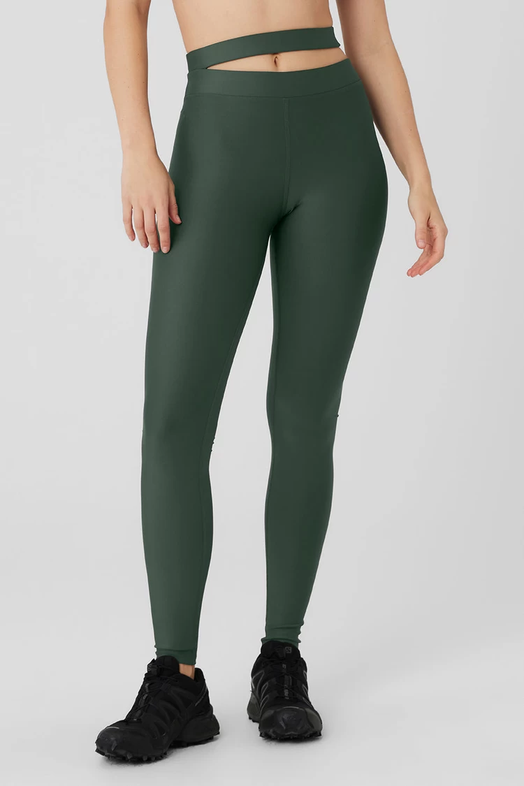 Aloyoga Airlift High-Waist All Access Legging - Dark Cactus