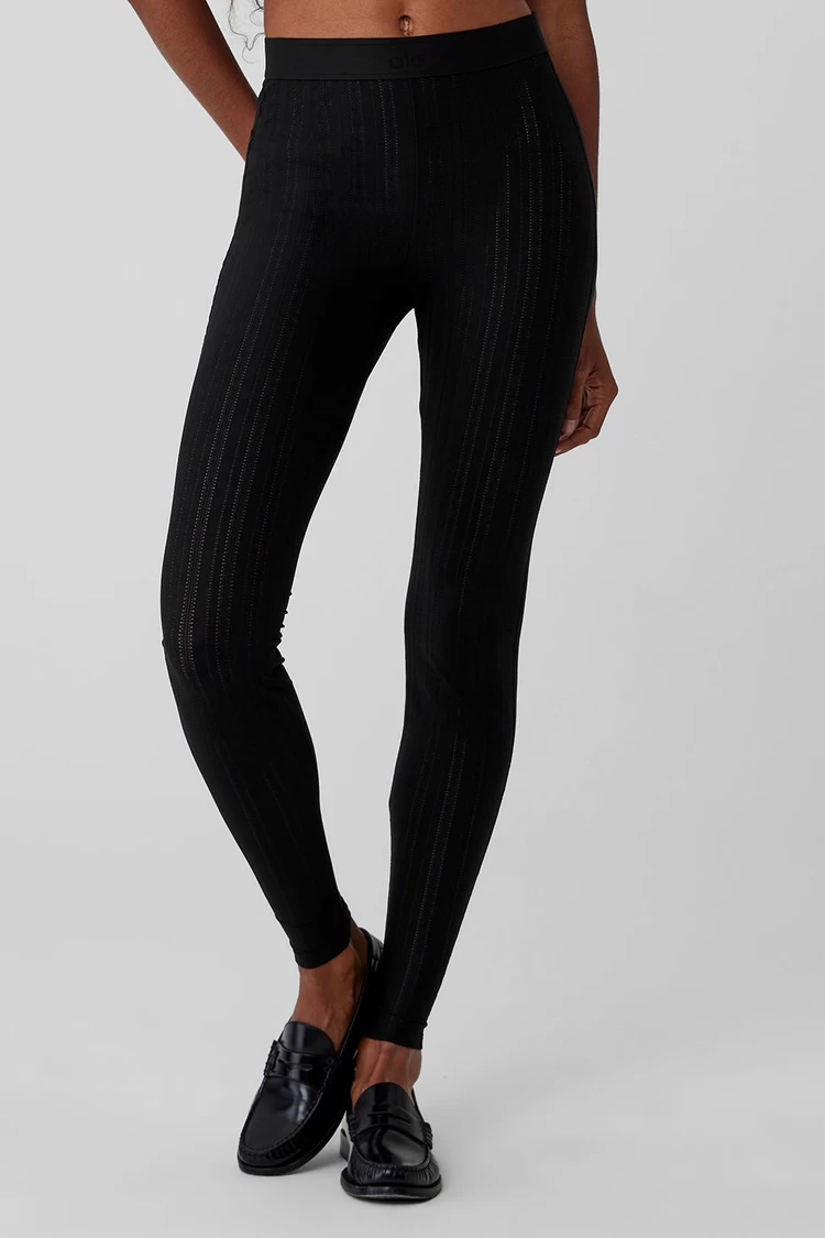 Aloyoga High-Waist Euphoria Legging - Black