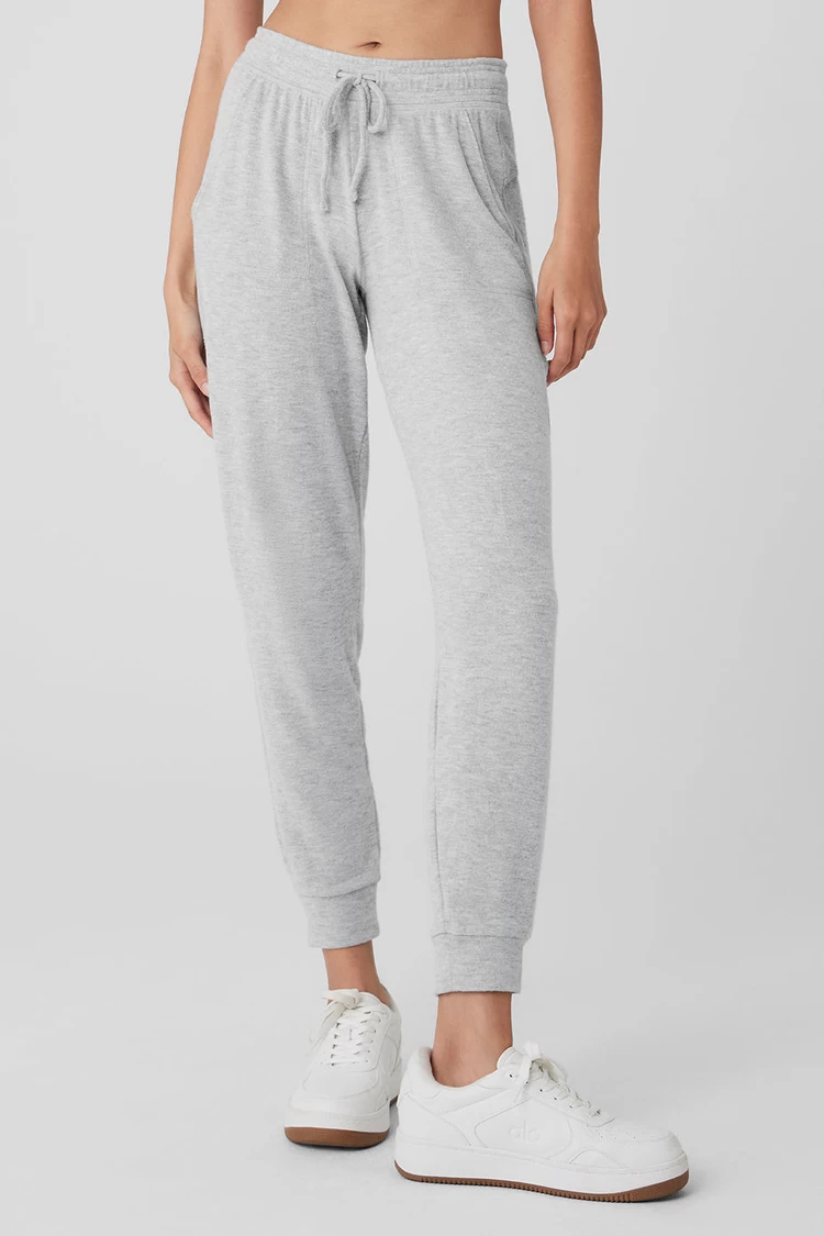 Pantalón Deportivo Aloyoga Soho - Athletic Heather Grey