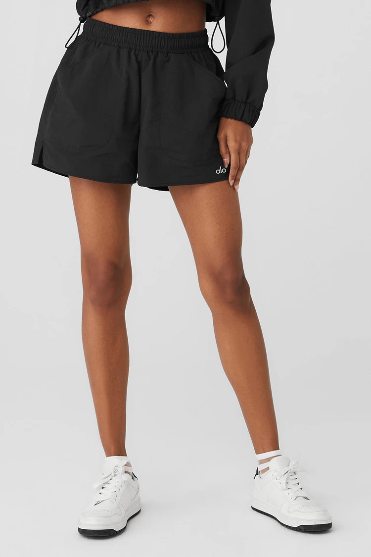 Aloyoga Alumni Short - Black