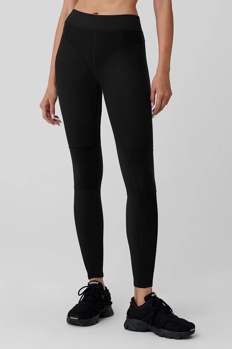 Aloyoga Alosoft High-Waist Head Start Legging - Black