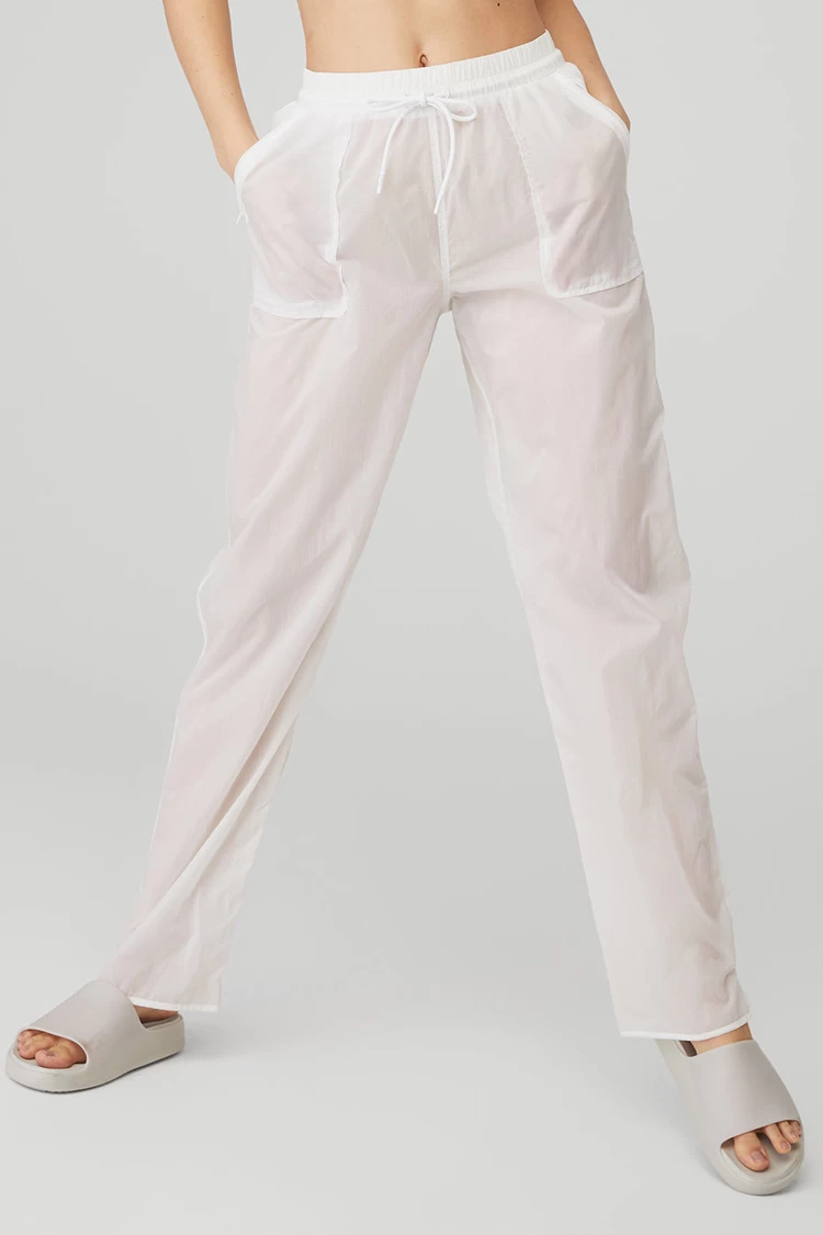 Aloyoga Cloud Nine Pant - White