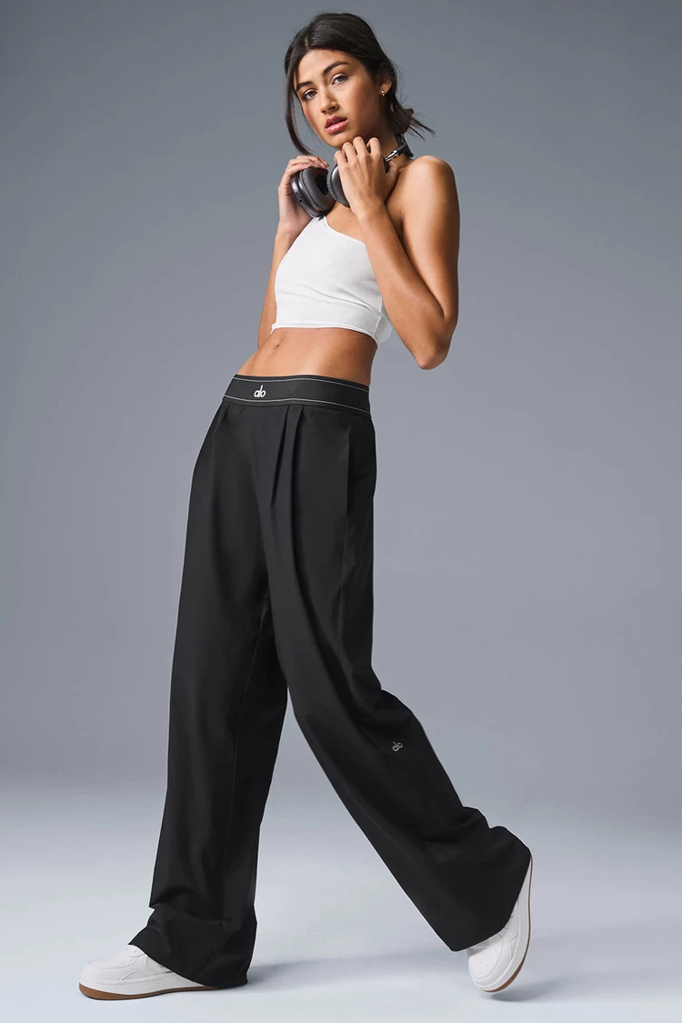 Aloyoga Suit Up Trouser (Regular) - Black