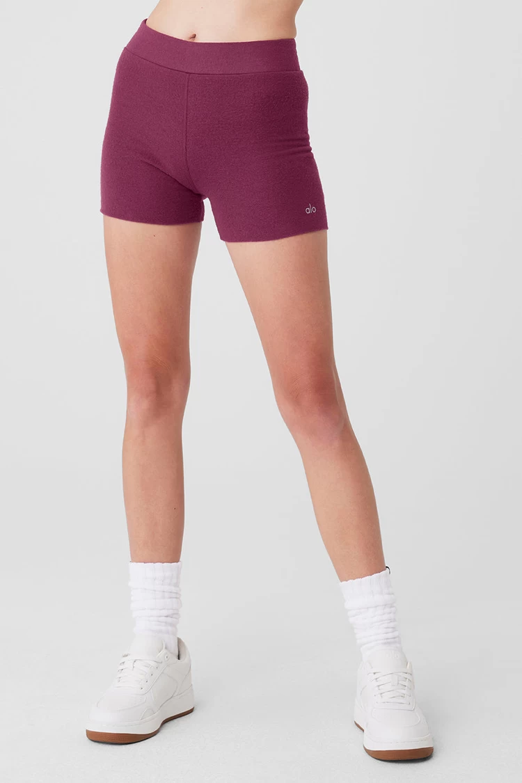 Aloyoga Alolux High-Waist Me Time Short - Wild Berry