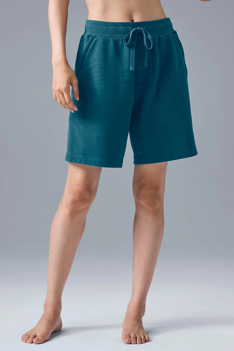 Aloyoga Chill Short - Oceanic Teal
