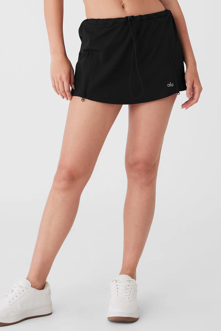 Aloyoga In The Lead Skirt - Black
