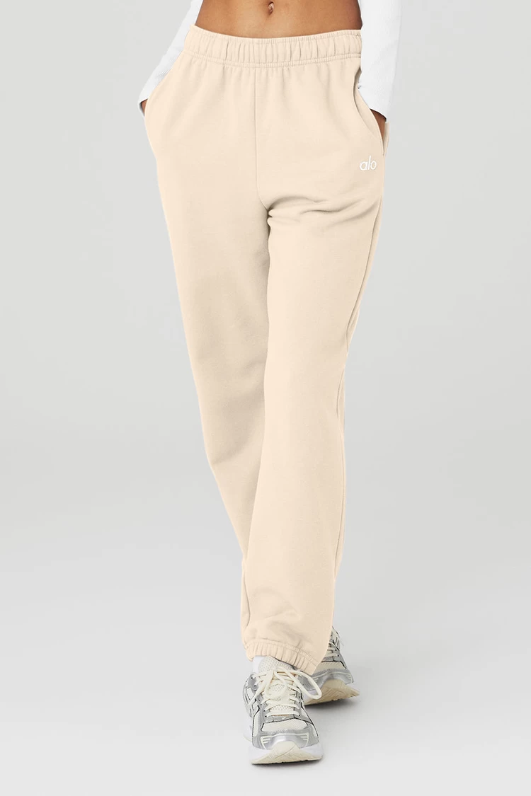 Aloyoga Accolade Sweatpant - Macadamia