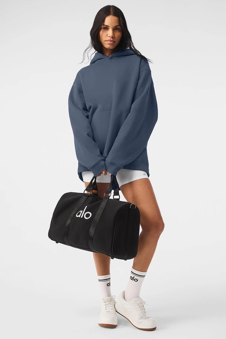 Aloyoga Renown Heavy Weight Hoodie - Bluestone