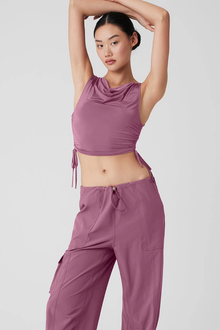 Aloyoga Standout Cropped Tank - Mekani Dud